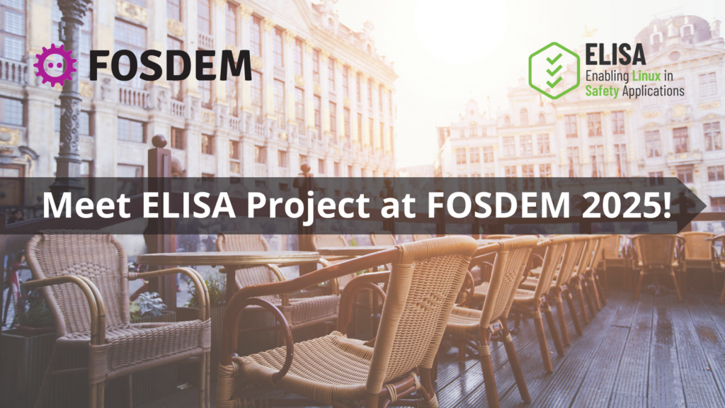 Meet ELISA Project at FOSDEM 2025 - general social card