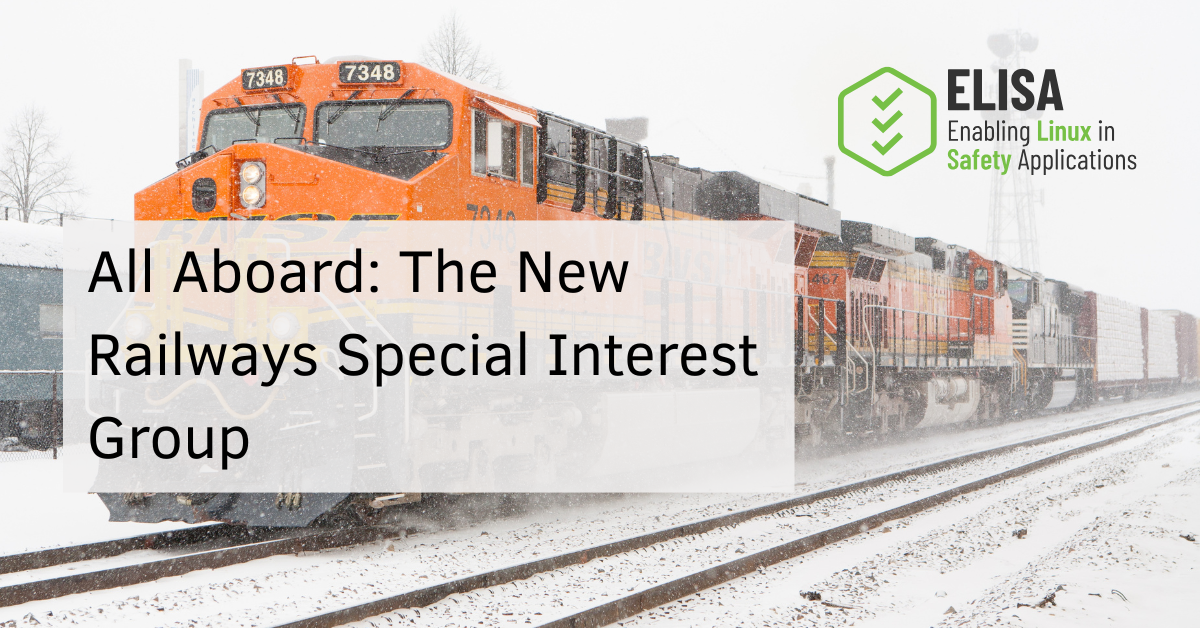 ELISA blog – All Aboard The New Railways Special Interest Group