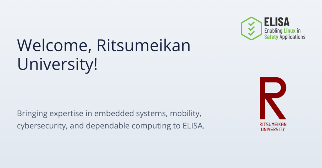 Welcome, Ritsumeikan University! (1)